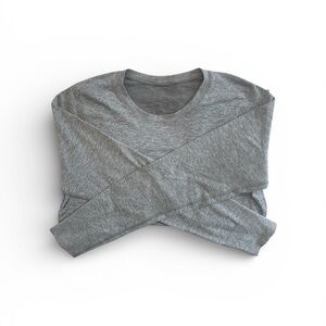 Lululemon Swiftly Relaxed Fit Long-Sleeve Gray Women's Top – Hip Length